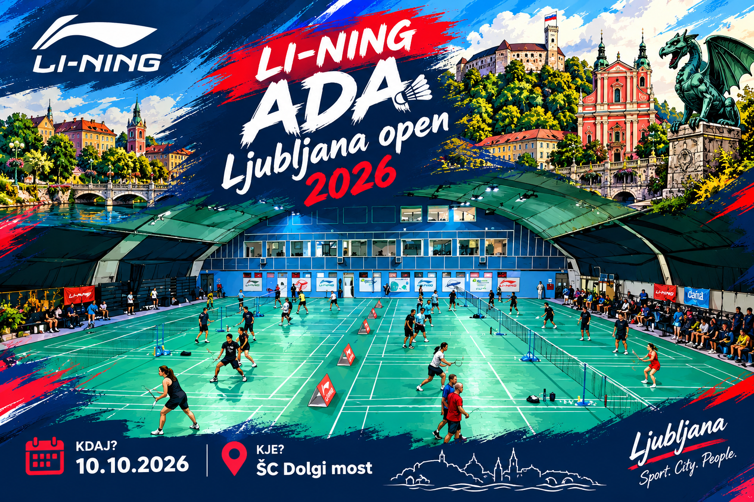  Li-Ning ADA Ljubljana open 2026
